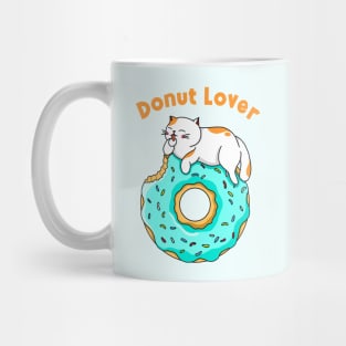 Cat Donut Lover Mug